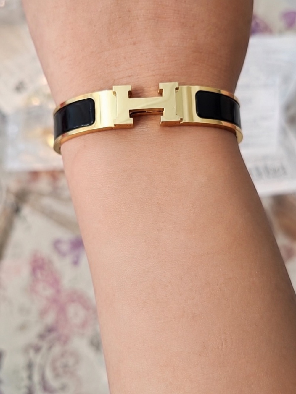 Hermes H Bracelet Bangle
